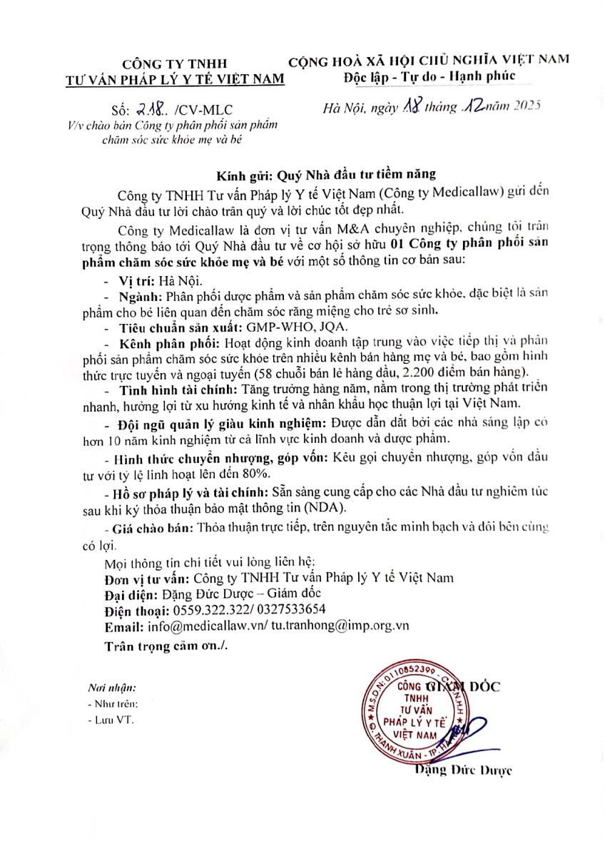 Công văn chính thức