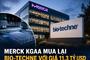 Merck chi 11,3 tỷ USD mua Bio-Techne, tăng tốc mở rộng mảng công nghệ sinh học